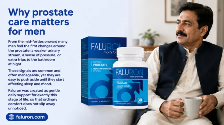 Faluron — prostate care for men in Pakistan
