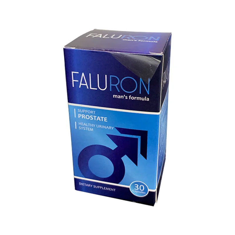 Faluron — box and bottle, dietary supplement, 30 capsules