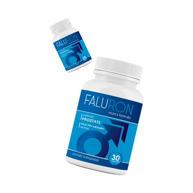 Faluron — bottle with box for prostate and urinary support